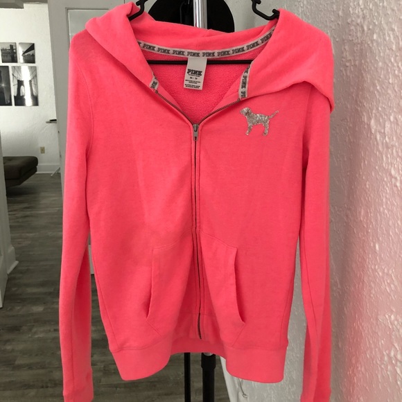 PINK Victoria's Secret Jackets & Blazers - 🚨SALE-Pink & Silver Sequin Jacket🌷🌸🚨